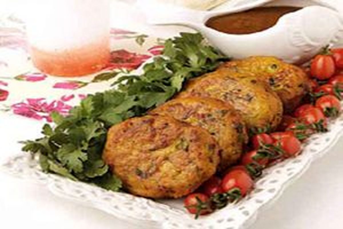 طرز تهیه غذای دریایی کتلت میگو